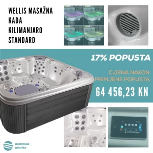 Wellis masažna kada Kilimanjaro Standard