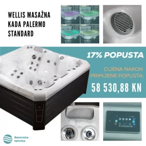 Wellis masažna kada Palermo Standard